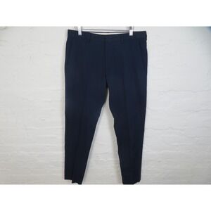 J Crew Ludlow Slim Pants Mens 31x32 Blue Larusmiani Cotton Dress Chino Trousers